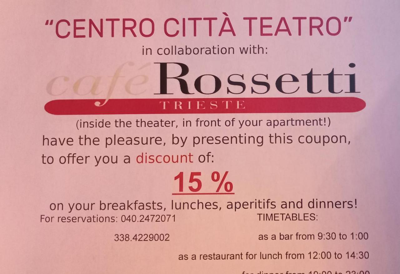 Centro Citta Teatro Hotel ตรีเอสเต ภายนอก รูปภาพ